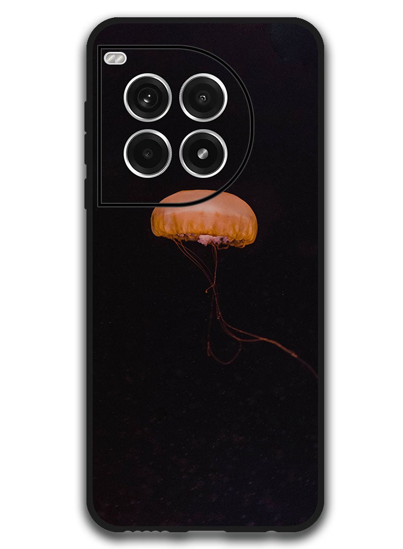 Theodor Protective Case Anti Scratch Shock Proof Bumper Cover For OnePlus Ace 3 Pro jellyfish_yellow_underwater_world  - Image 1