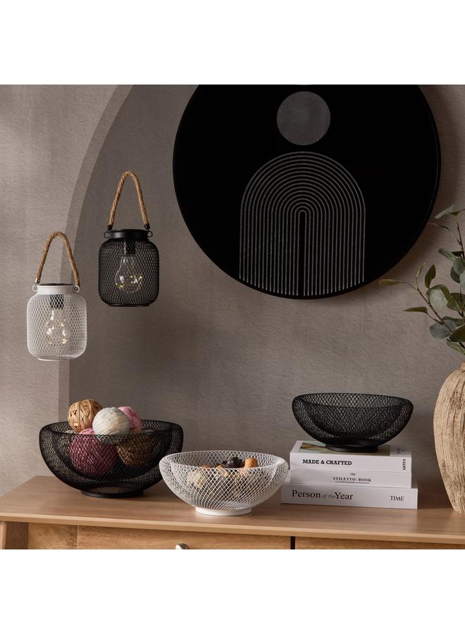 هوم بوكس سلة شبكية معدنية من سيرا - 24.5×24.5×10 سم - Image 5