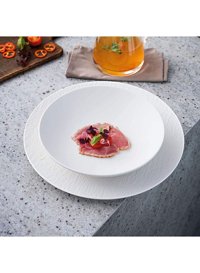Villeroy & Boch 6-Piece Manufacture Rock Blanc Pizza Plate Set  - Image 3