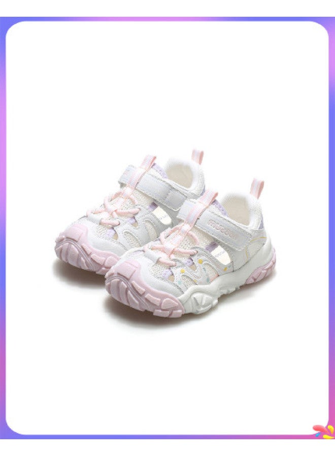 Shepherd Boy Summer Soft-sole Lightweight Anti-kick Children's Sports Sandals Outdoor Breathable Hollow-out Kids Shoes - Image 1