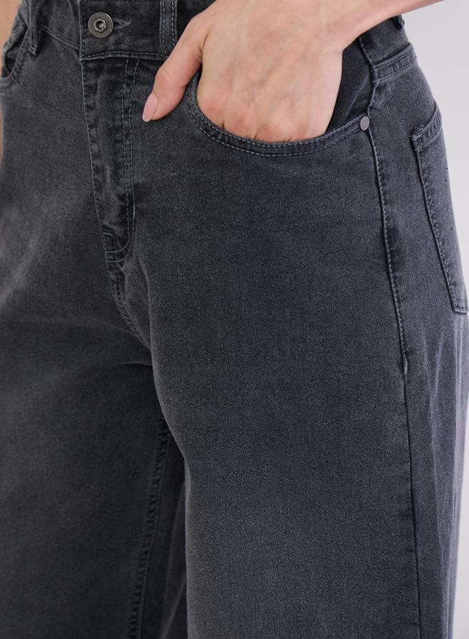 Styli Mid Rise Wide Leg Jeans - Image 3