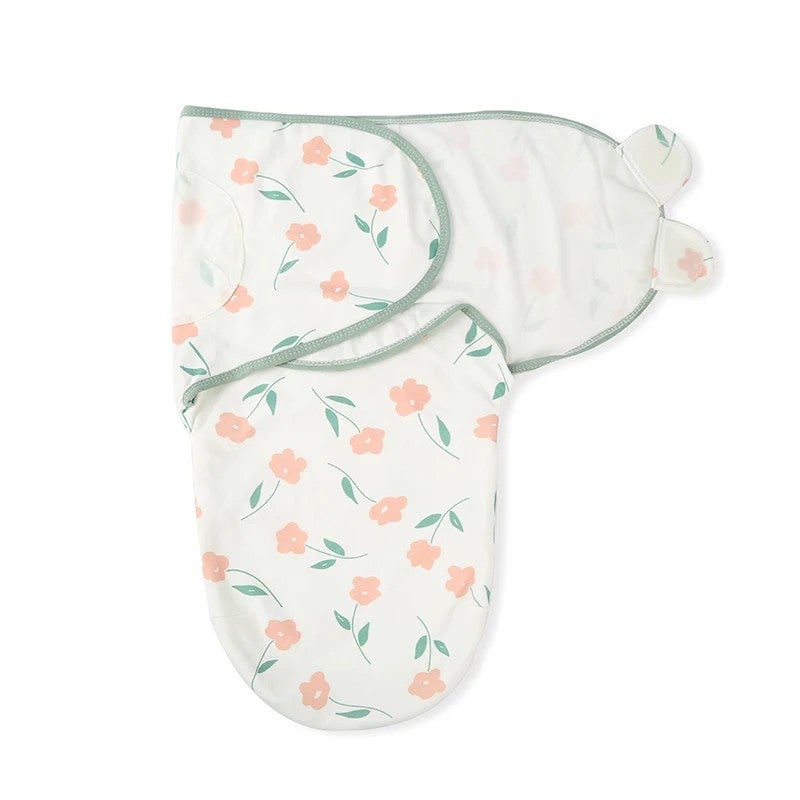 Bluejw 100% Cotton Baby Swaddle Sleeping Bag - Anti-Shock Swaddlers Bandage for Newborns & Infants - Four Seasons Single Layer - Image 2