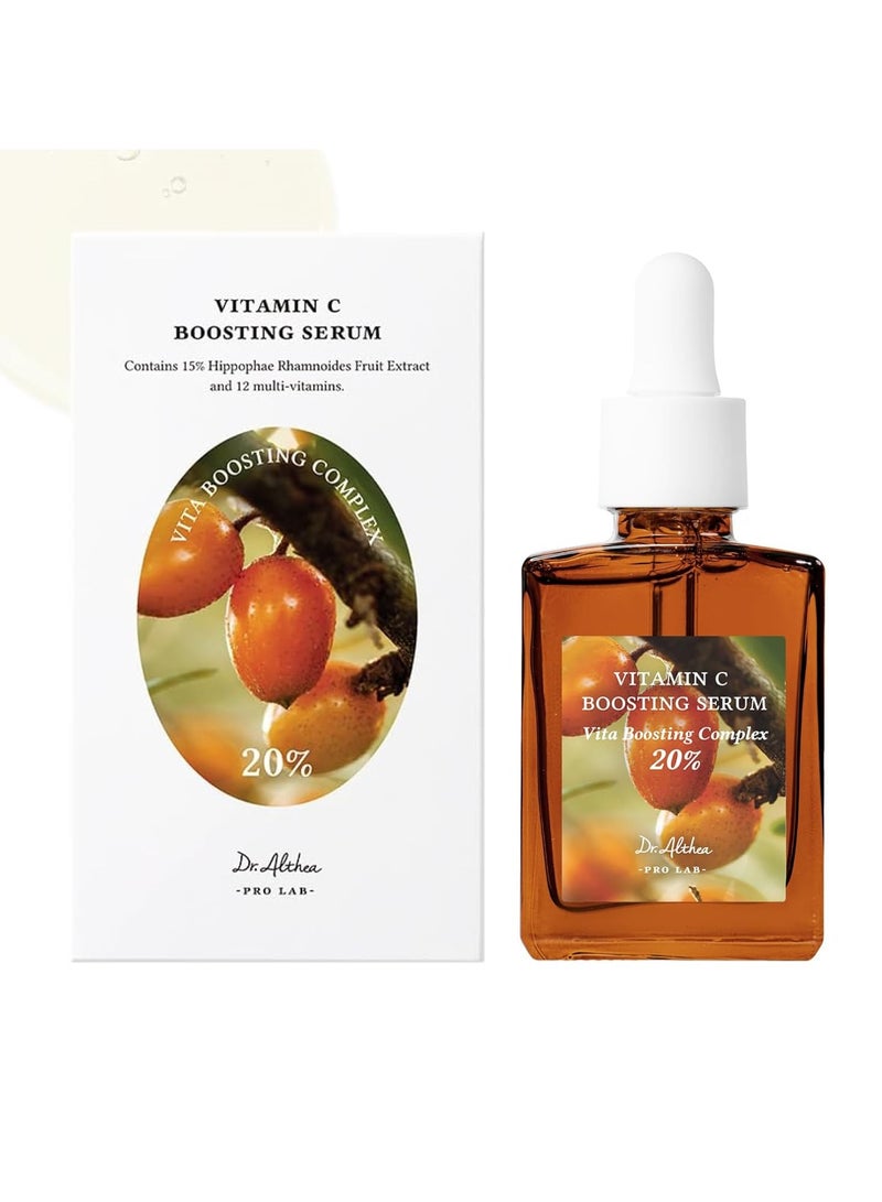 Dr.althea Dr.Althea Vitamin C Boosting Serum | Daily Vitamin C Serum for All Skin Types | Helps Remove Dark Spots & Uneven Skin Tone | Korean Vegan Skincare (DISCONTINUED) - Image 1