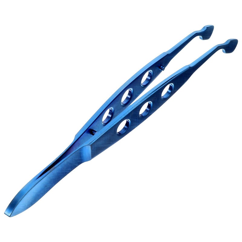 Metal Meibomian Gland Expressor Tweezer Precision Eyelid Care Tool For Meibomian Gland Unclogging And Eye Skin Treatment - Image 2