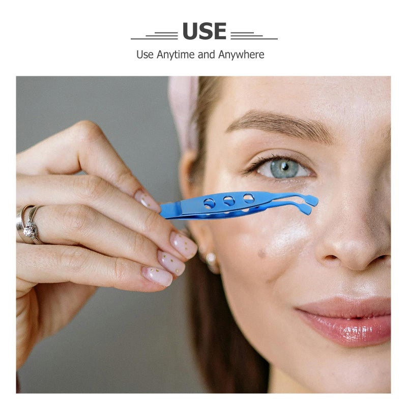 Metal Meibomian Gland Expressor Tweezer Precision Eyelid Care Tool For Meibomian Gland Unclogging And Eye Skin Treatment - Image 4