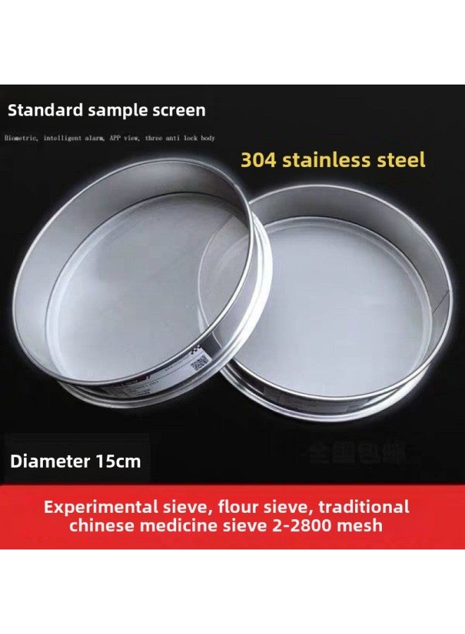 Sieve Stainless Steel Sesame Sieve Rice Sieve Rice Cake Sieve Cat Litter Dust Sieve Filter Screen Sieve Fine Household Sieve-Specification:Diameter 30cm-Colour:150 Mesh Toner - Image 2