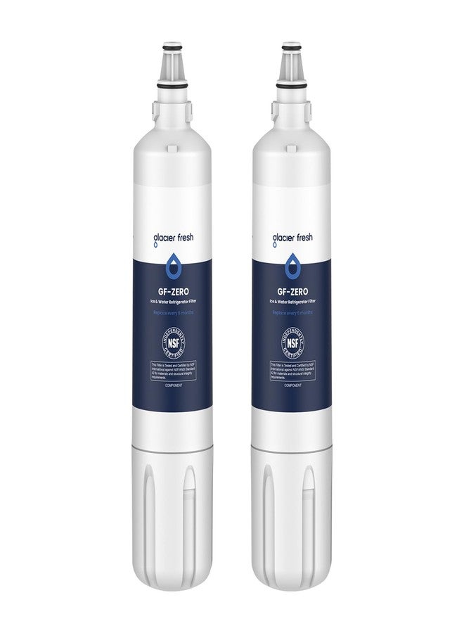 GLACIER FRESH فلتر مياه بديل من جلاسير فريش 4204490 لثلاجات ساب-زيرو 4204490 و4290510، عبوة من قطعتين - Image 1