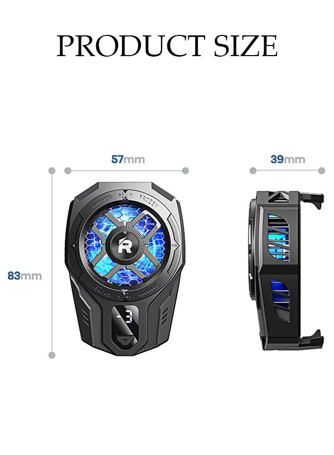 DUNISO Cooler Fan 15W Instant Heatdissipation Phone Cooler Semiconductor Heatsink Compatible with Mobile and Tab Cooling Fan for Gaming - Image 5