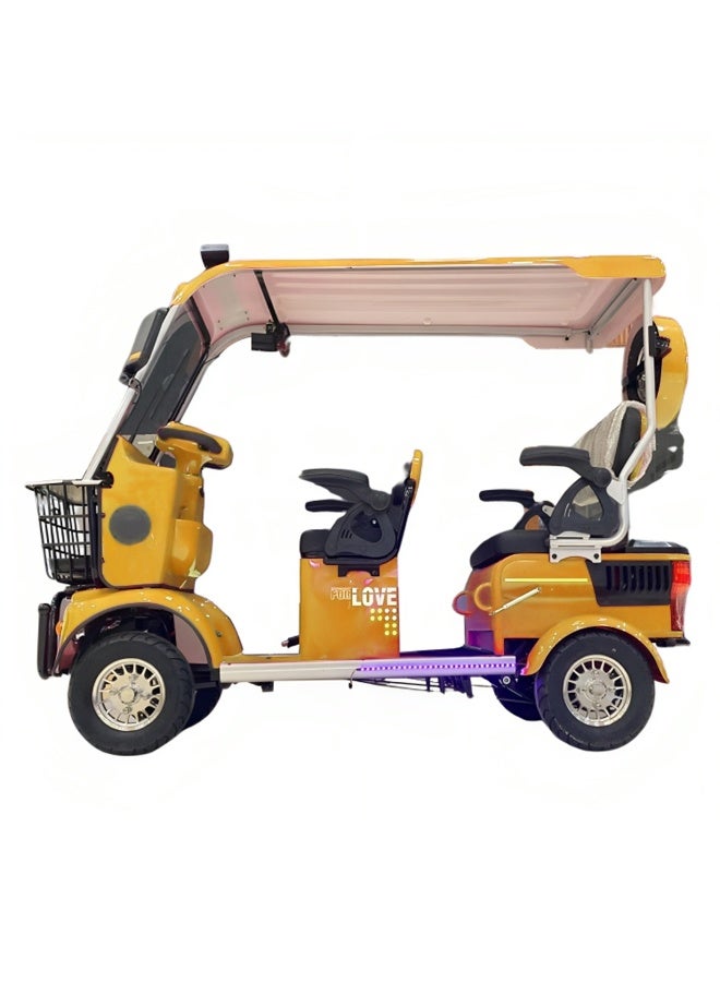 Megawheels Powerpod Trio Mini Electric Golf Carts 60V for 3 Passengers - Image 2