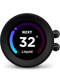 NZXT كراكن إليت 240 Rgb RL-KR24E-B1 مبرد سائل باللون الأسود لمعالج 240MM  - Image 3