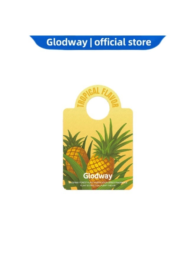 Glodway Tropical flavor Air Fresheners Car Fragrance Diffuser Card Pendant - Image 2