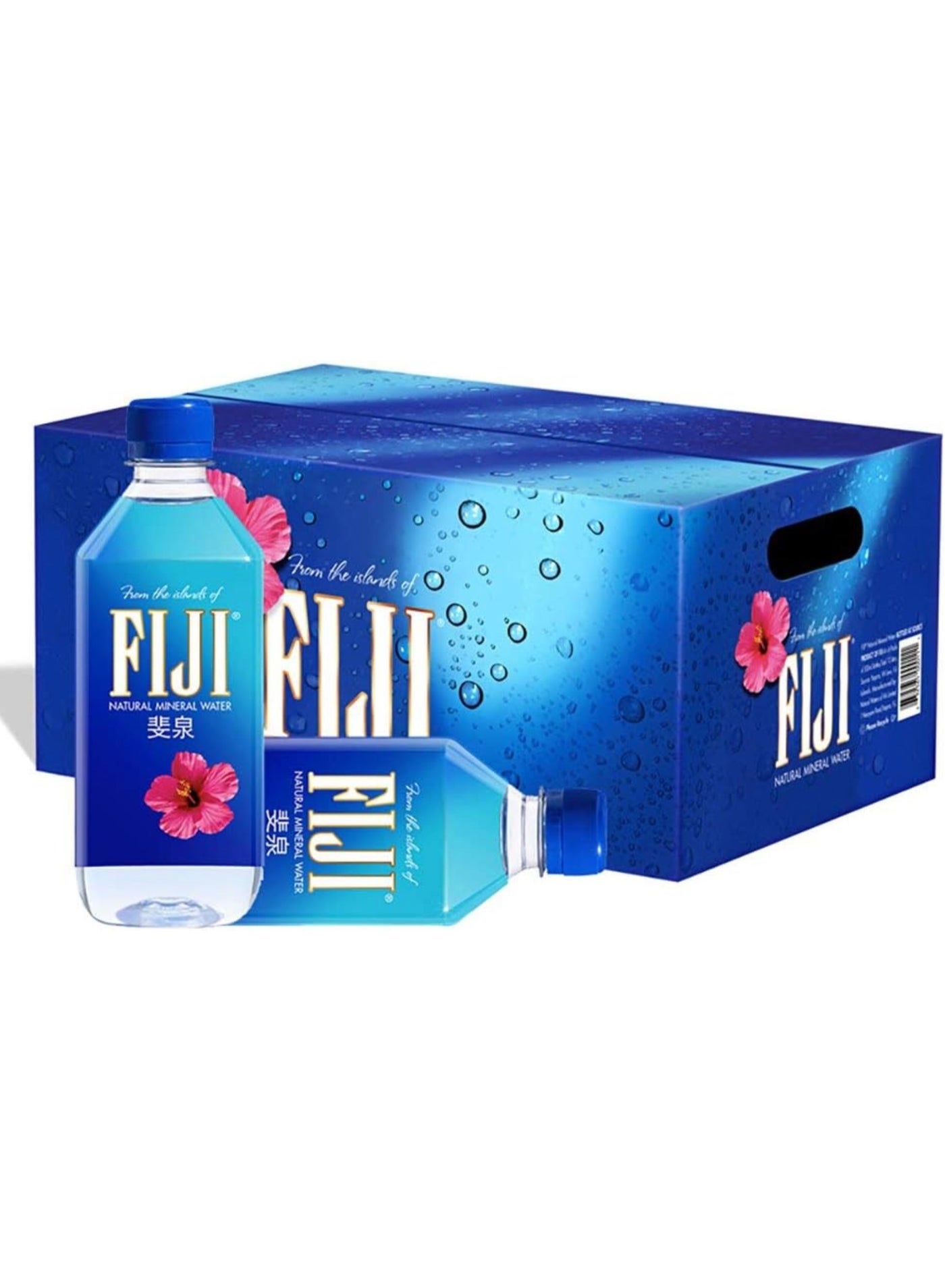 Fiji Bottled Natural Artesian Water - 500Ml (Pack Of 24)