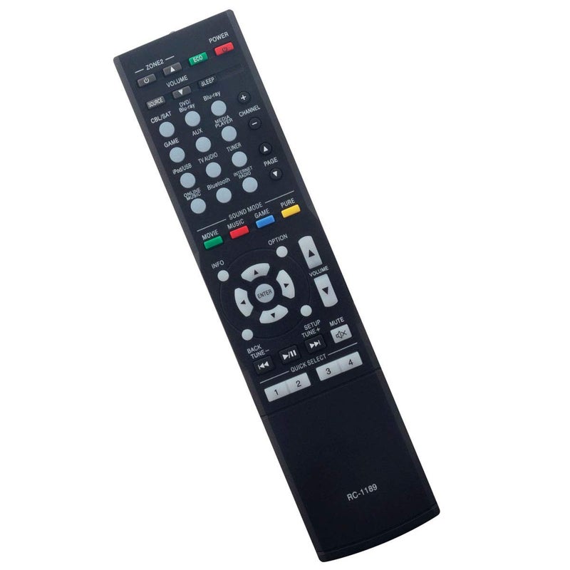 ZdalaMit جهاز تحكم عن بعد بديل RC-1189 مناسب لجهاز استقبال Denon AV AVR-S710W AVR-S720W AVR-X1200W AVR-S700W AVR-X1100W AVR-X1300W - Image 3