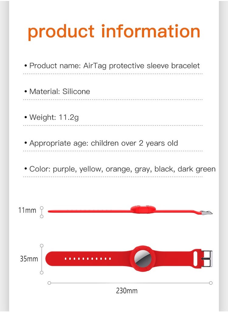 Applicable to Airtag children's anti-lost watch strap Apple airtag locator watch strap protective cover blue - pzsku/ZD0913141922080C2BE70Z/45/_/1733273836/fd4318c6-a18a-439a-a14f-40f00f886013