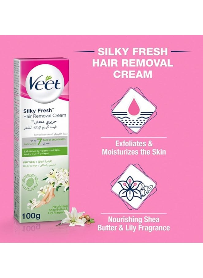 Veet - Veet hair removal cream for dry skin 100g - Image 1