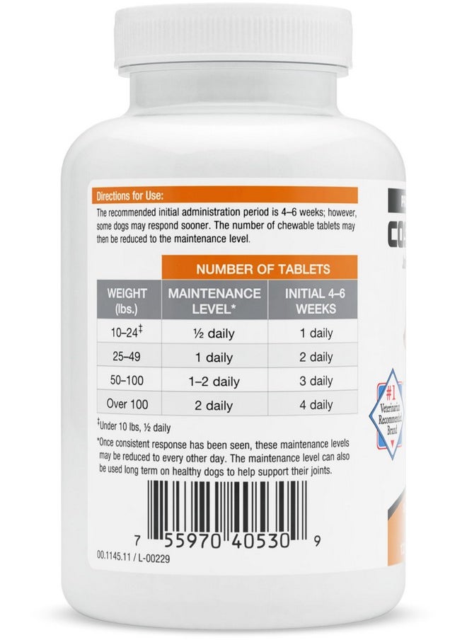 Nutramax Laboratories Nutramax Cosequin DS Joint Health Supplement for Dogs - With Glucosamine and Chondroitin, 250 Chewable Tablets  - Image 3