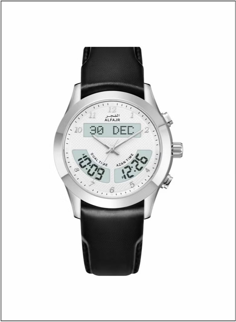 الفجر ساعة جلدية فاخرة موديل WA-12 - Image 1