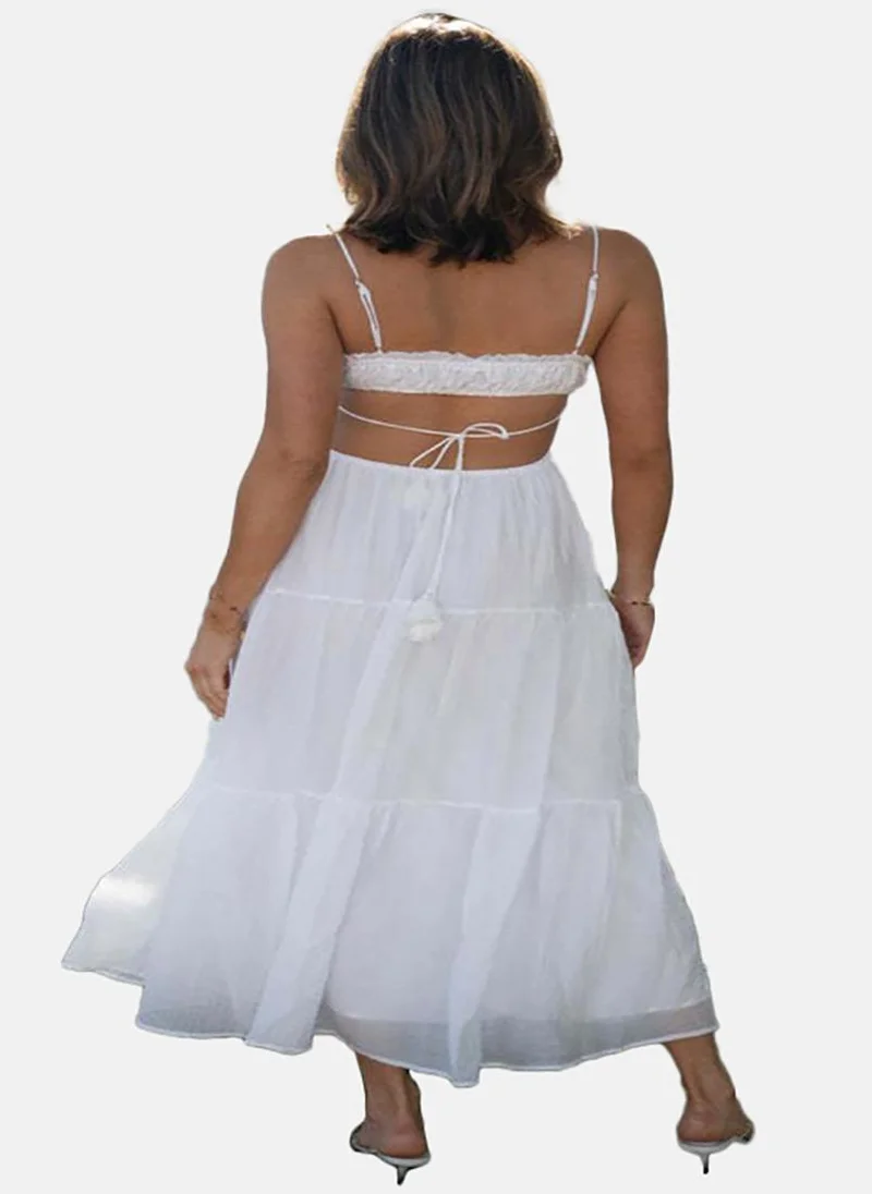 YUNIQEE Tiered Chiffon Dress