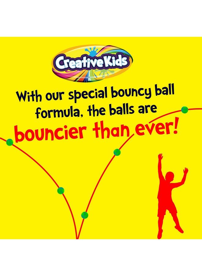 Creative Kids Diy Magic Bouncy Balls Create Your Own Crystal Powder Craft Kit For Includes 25 Bags Of Multicolored & 5 Molds Makes Up To 43  - Image 3