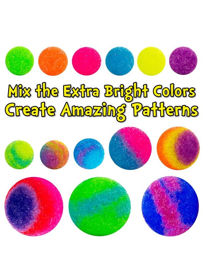 Creative Kids Diy Magic Bouncy Balls Create Your Own Crystal Powder Craft Kit For Includes 25 Bags Of Multicolored & 5 Molds Makes Up To 43  - Image 4