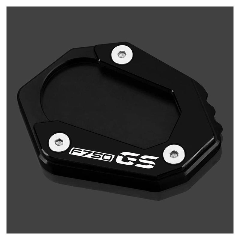 Velospeed Compatible with F750GS 20182023 Motocycle Accessories CNC Aluminium Kickstand Pad Foot Side Stand Enlarge Extension Pad f750 gs f 750 gs accessories black