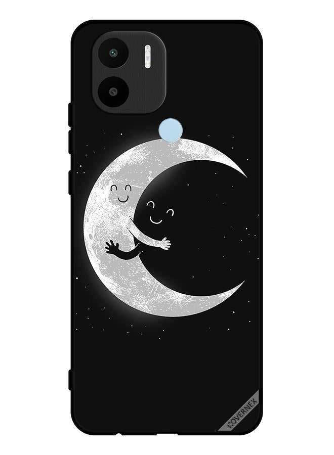 Covernex Protective Case Cover For Xiaomi Redmi A1 Plus Moon & Dark Sky Hug - Image 1