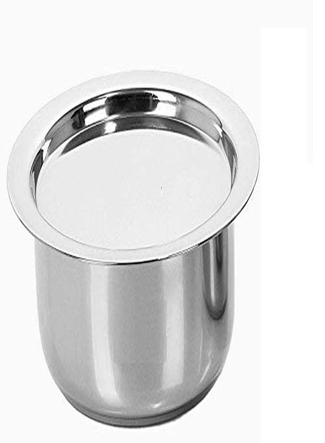 Bartan Star Stainless Steel Patila,Mike Tope with Lid - 1000ml - Image 2