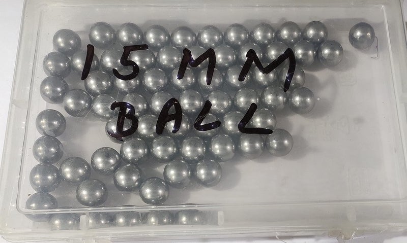 OMX 100 Pieces of Steel Iron Bearing Balls (15MM) - Image 3