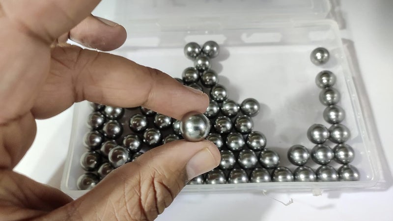 OMX 100 Pieces of Steel Iron Bearing Balls (15MM) - Image 2