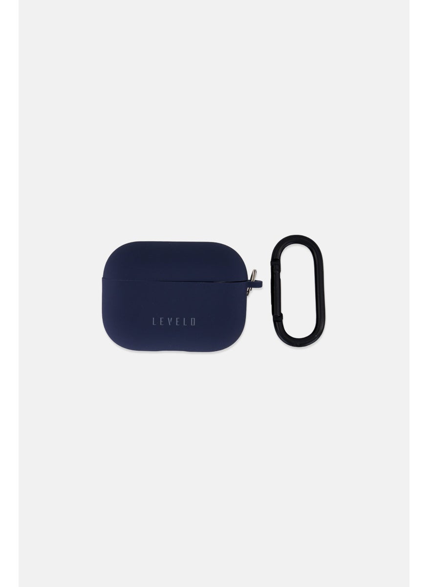 LEVELO Gorra Hybrid Silicone AirPods Pro Case, Blue  - Image 2