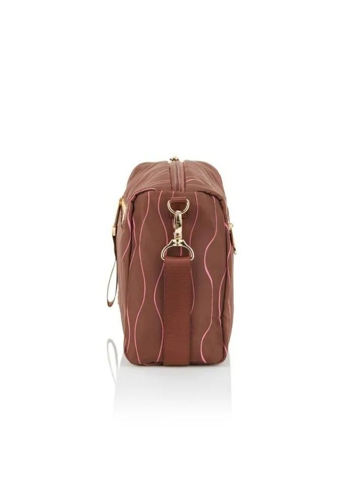 AMERICAN TOURISTER American Tourister Alizee Day Crossbody Bag - Dark Brown Guava - 1 Year Global Warranty  - Image 4