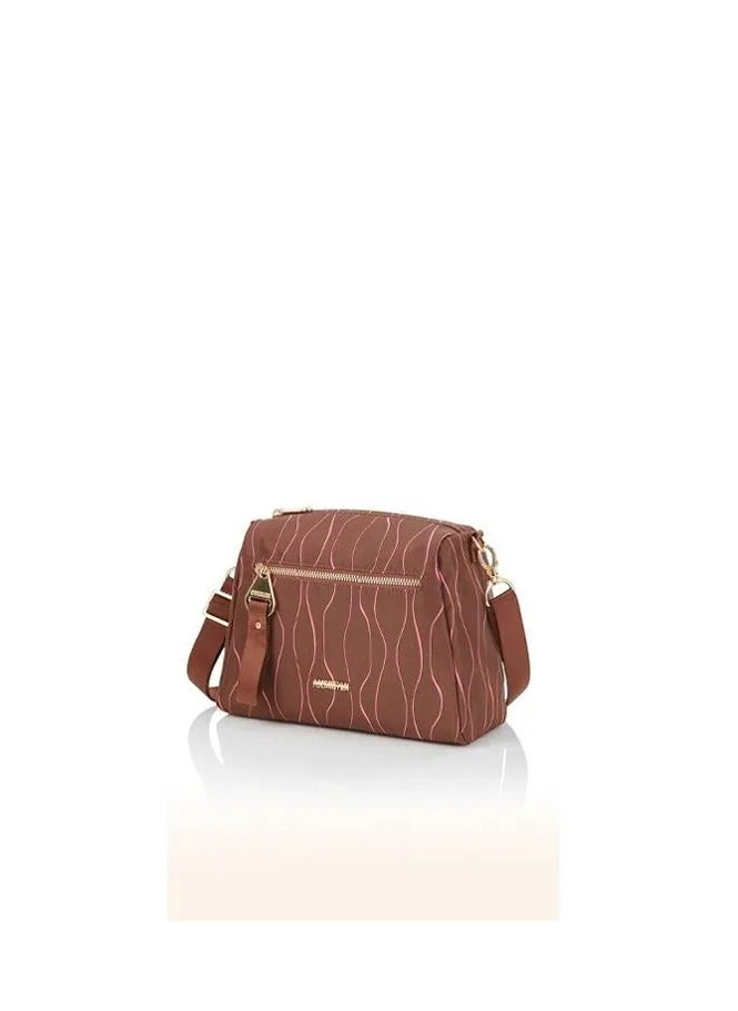 AMERICAN TOURISTER American Tourister Alizee Day Crossbody Bag - Dark Brown Guava - 1 Year Global Warranty  - Image 5