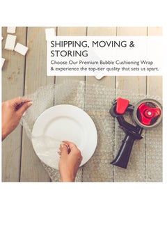 ECVV ECVV Bubble Wrap Roll | 30 cm x 13.5 m | Air Bubble Cushioning Wrap for Packaging, Shipping, Mailing, Packing and Moving Supplies  - Image 3
