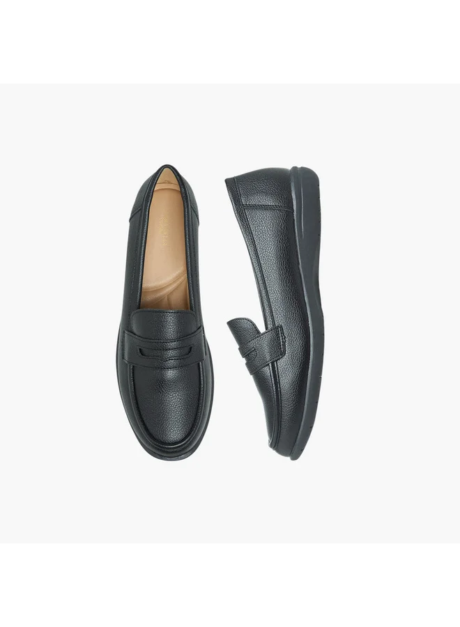 Flora Bella By Shoexpress Women Cutout Detail Slip-On Loafers