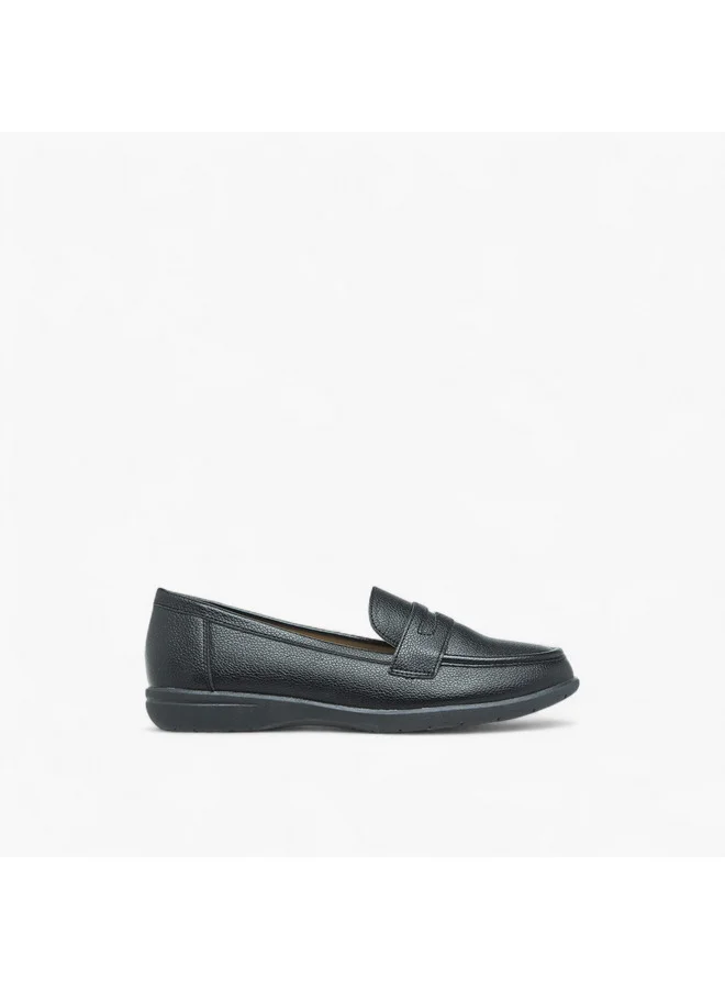 Flora Bella By Shoexpress Women Cutout Detail Slip-On Loafers