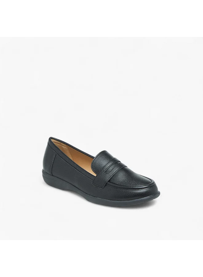 Flora Bella By Shoexpress Women Cutout Detail Slip-On Loafers