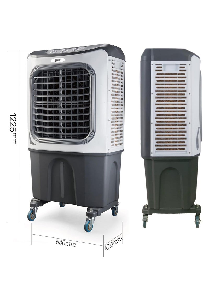 Wtrtr - Wtrtr 80L Air cooler. Evaporative Air Cooler, Equipped with Ice Box Technology, 3 Wind Speed| Left, Right, Up and Down Swing, Ideal for Home and Office - Image 1