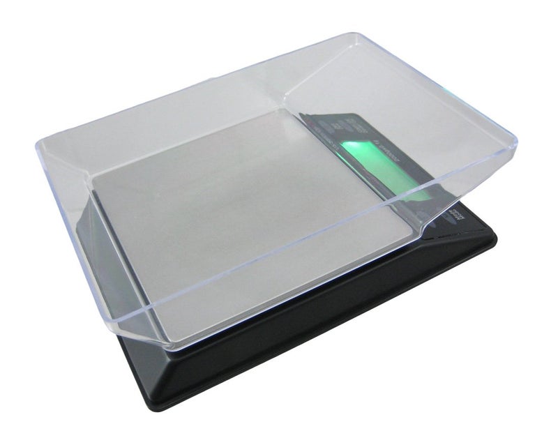 US BALANCE Backlit LCD Display Table Scale, 2000 x 0.1gm, Black - Image 5