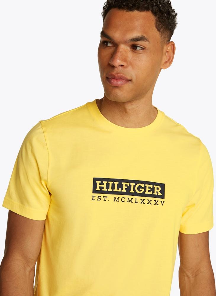TOMMY HILFIGER Colour To Colour Graphic T-Shirt - Image 3