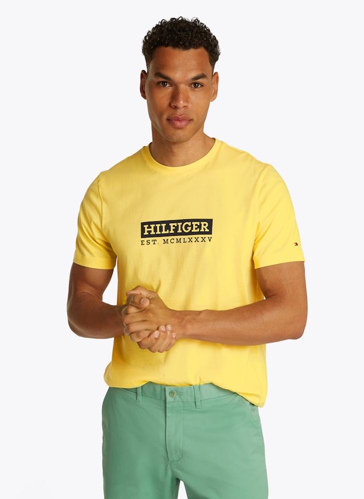 TOMMY HILFIGER Colour To Colour Graphic T-Shirt - Image 1