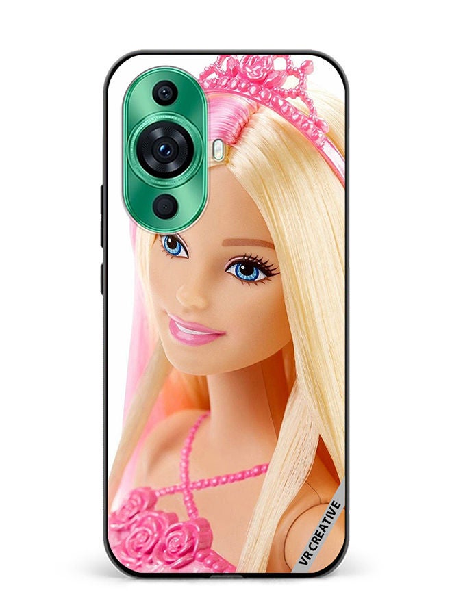 VR CREATIVE Protective Case Cover For Huawei nova 11 Barbie With Hair Design Multicolour - Image 1