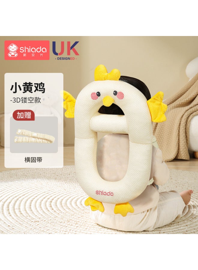Baby Anti-fall Pillow Pillow Baby's Head Protection Anti-fall Cap Cartoon Children's Toddler Pillow Anti-collision Artifact Breathable Protective Pad