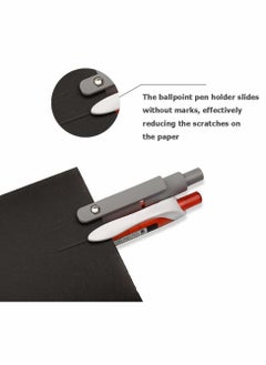 KASTWAVE 0.5 Gel Pen, Cute Kawaii Pens, Boxed Pen, Office Pen, Fine Point Signing Pen, Retractable Rolling Ball Quick-dry Ink Pens, Black Ink Smooth Writing Pen, for School Office Home, 5pcs (Lively Colors)  - Image 4