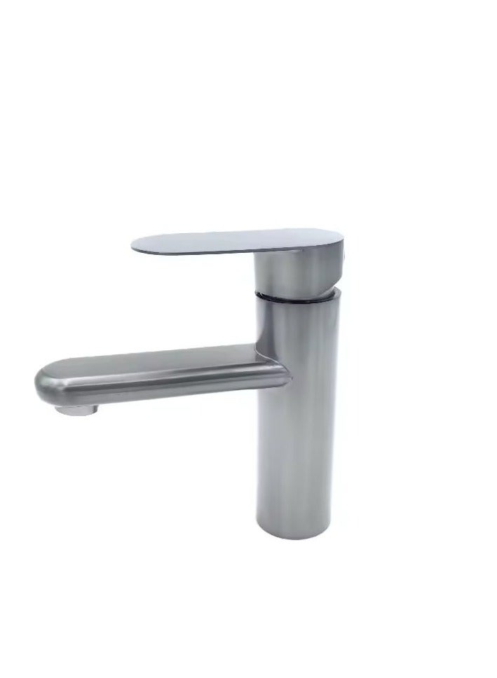D&N Elegant Single Hole Wash Basin Faucet - Modern Bathroom Basin Mixer Tap - Image 1