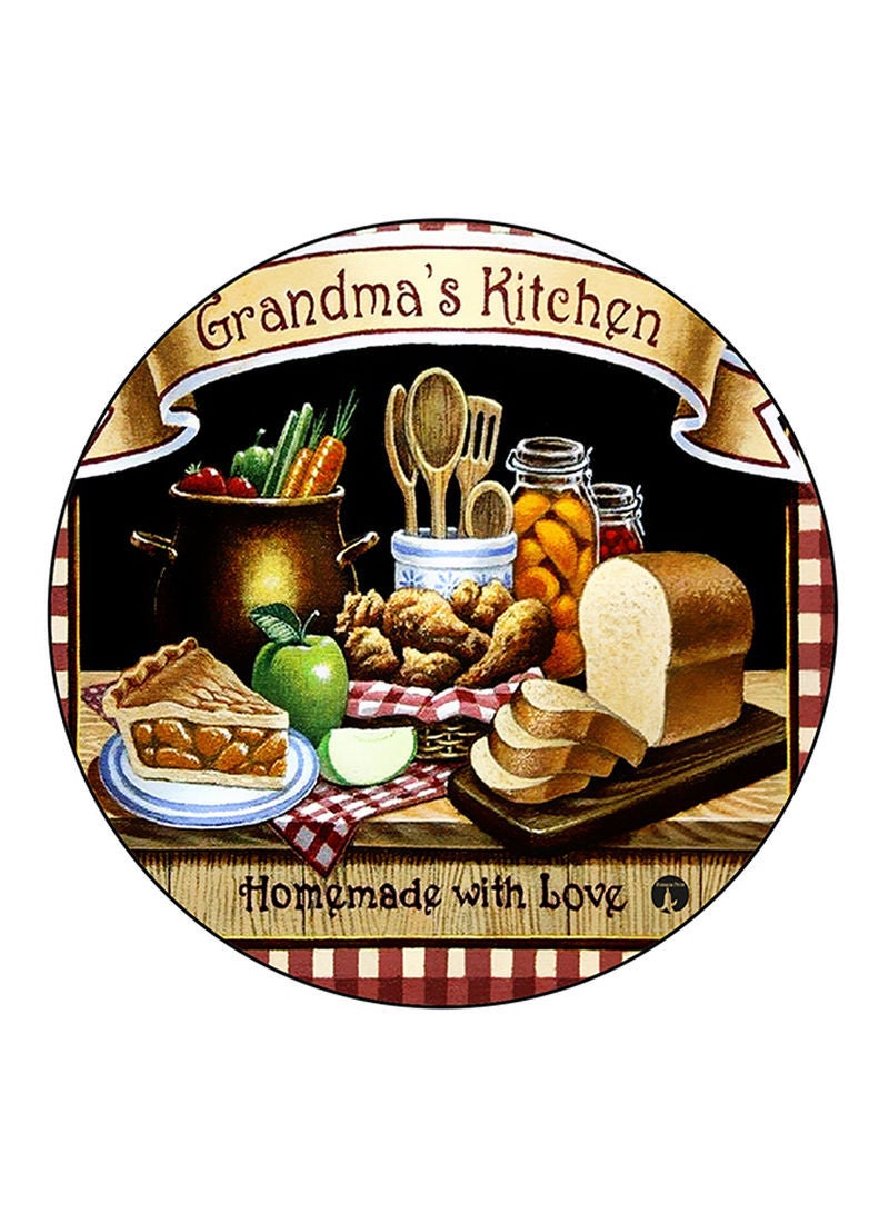 RKN Vintage Art Printed Fridge Magnet Multicolour - Image 2