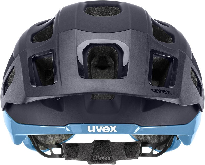 Uvex React Bike Helmet, 56-59 cm Size, Deep Space-Azure Matt - Image 2
