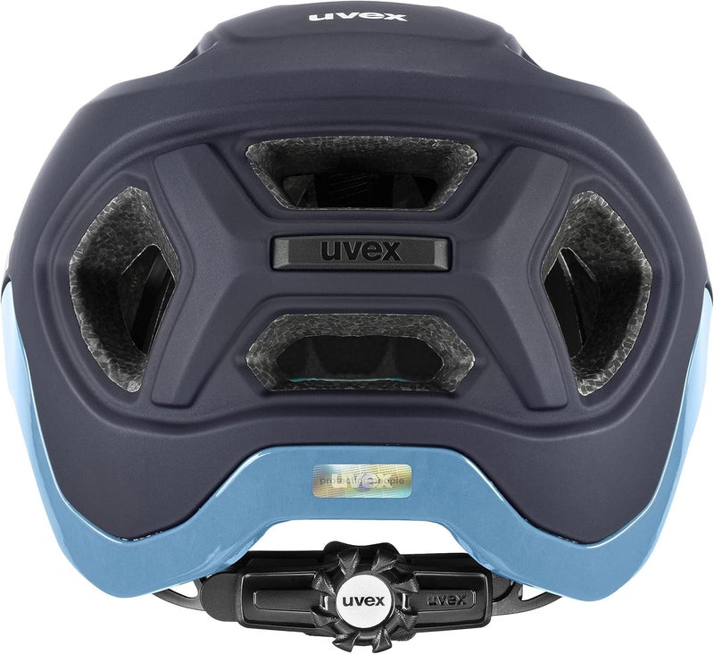 Uvex React Bike Helmet, 56-59 cm Size, Deep Space-Azure Matt - Image 3