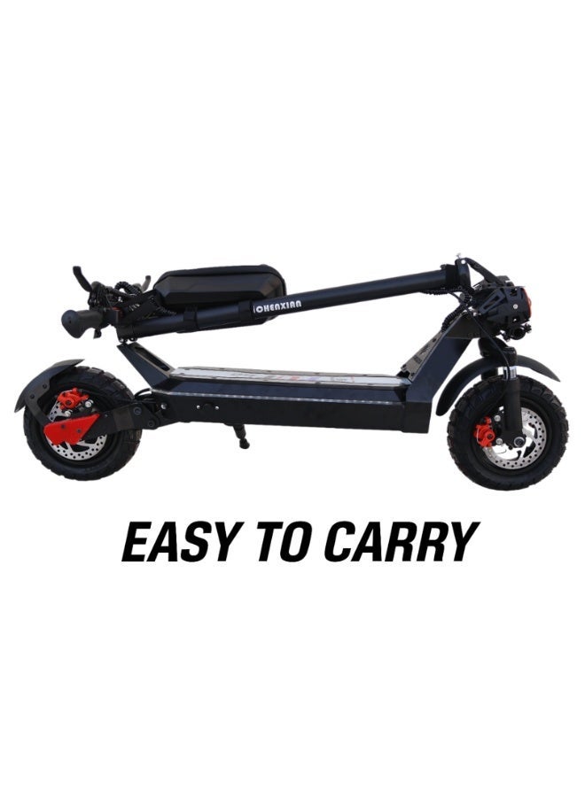 Chenxian FM-S2 Electric Scooter for Adults, 60 km/h Speed, 30–40 km Range, 48V 12Ah Battery, Foldable Design, Handlebar Storage Bag, Ideal for Daily Commuting and Urban Travel - Image 5