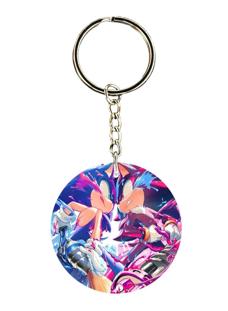 RKN Sonic Printed Keychain