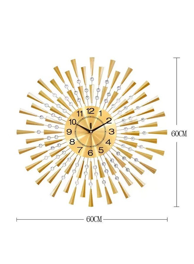 Luxury Personalized Artistic Wall Clock for Home Decoration - Image 1